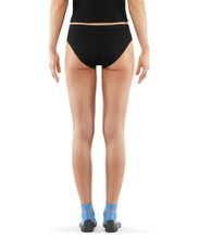 Falke Hot Pants Majtki Wool-Tech Light (najdelikatniejsza wełna merino) Bielizna czarna Damska