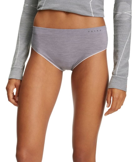Falke Hot Pants Panties Wool-Tech Light (feinste Merinowolle) Unterwäsche hellgrau Damen