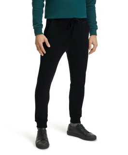 Falke Classic Jogging Trousers (Cotton, Modern Look, Comfortable) Long Black Men's