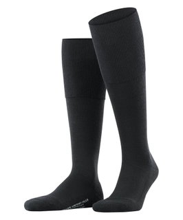 Falke Airport Plus Knee-High Socks (climate-regulating, skin-friendly) black Men - 1 Pair