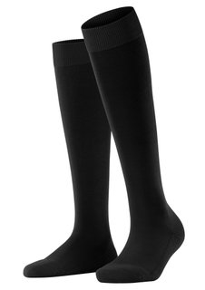Falke Kniestrümpfe ClimaWool (feuchtigkeitsregulierend, Merinowolle) schwarz Damen - 1 Paar