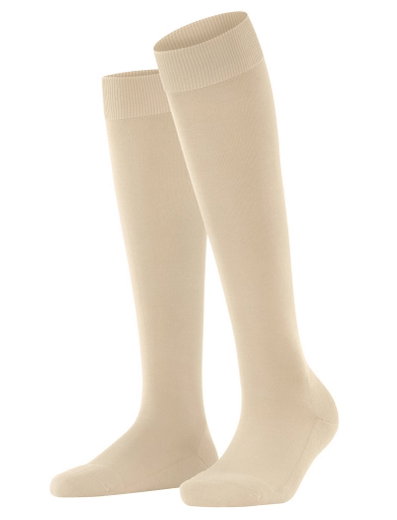 Falke Kniestrümpfe ClimaWool (feuchtigkeitsregulierend, Merinowolle) beige Damen - 1 Paar