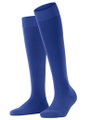 Falke Kniestrümpfe ClimaWool (feuchtigkeitsregulierend, Merinowolle) royalblau Damen - 1 Paar