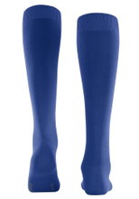 Falke Kniestrümpfe ClimaWool (feuchtigkeitsregulierend, Merinowolle) royalblau Damen - 1 Paar