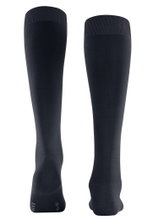Falke Kniestrümpfe ClimaWool (feuchtigkeitsregulierend, Merinowolle) dunkelblau Damen - 1 Paar