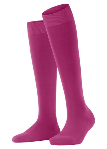 Falke Kniestrümpfe ClimaWool (feuchtigkeitsregulierend, Merinowolle) berrypink Damen - 1 Paar