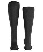 Skarpetki FALKE ClimaWool (regulujące wilgoć, wełna merino) antracytowy męski - 1 para