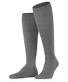 Falke Kniestrümpfe ClimaWool (feuchtigkeitsregulierend, Merinowolle) grau Herren - 1 Paar