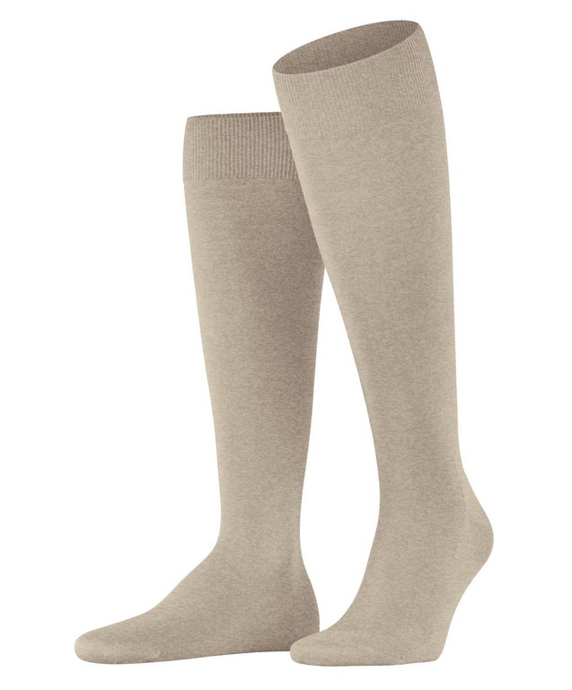 Falke Kniestrümpfe ClimaWool (feuchtigkeitsregulierend, Merinowolle) hellbraun Herren - 1 Paar