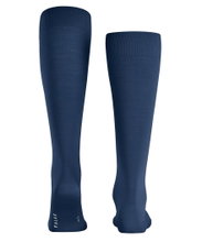 Skarpety FALKE ClimaWool (regulujące wilgoć, wełna merino) niebieskie dla mężczyzn - 1 para