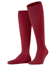 Falke Knee Socks ClimaWool (moisture-regulating, Merino wool) red Men - 1 Pair
