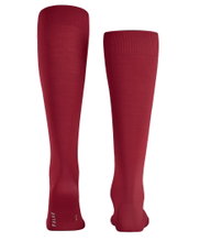 Falke Knee Socks ClimaWool (moisture-regulating, Merino wool) red Men - 1 Pair