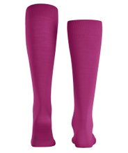 Falke Knee Socks ClimaWool (moisture-regulating, Merino wool) berrypink Men - 1 Pair