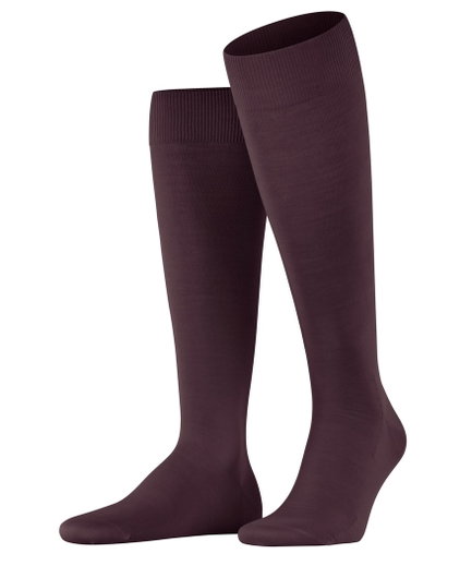 Falke Kniestrümpfe ClimaWool (feuchtigkeitsregulierend, Merinowolle) weinrot Herren - 1 Paar