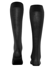 Falke Knee-High Socks Cotton Touch (sustainable cotton) black Women - 1 Pair