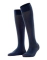 Falke Kniestrümpfe Cotton Touch (nachhaltige Baumwolle) navyblau Damen - 1 Paar