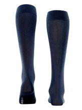 Falke Knee Socks Cotton Touch (sustainable cotton) navy blue Women - 1 Pair