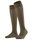 Falke Knee Socks Cotton Touch (sustainable cotton) grey-brown Women - 1 Pair