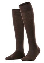 Falke Kniestrümpfe Sensitive Berlin (angenehmes Tragegefühl) dunkelbraun Damen - 1 Paar