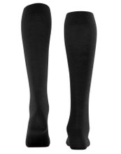 Falke Kniestrümpfe Softmerino (temperaturausgleichende Merinowolle) schwarz Damen - 1 Paar