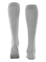 Falke Kniestrümpfe Softmerino (temperaturausgleichende Merinowolle) hellgrau Damen - 1 Paar