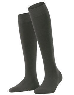 Falke Kniestrümpfe Softmerino (temperaturausgleichende Merinowolle) graubraun Damen - 1 Paar
