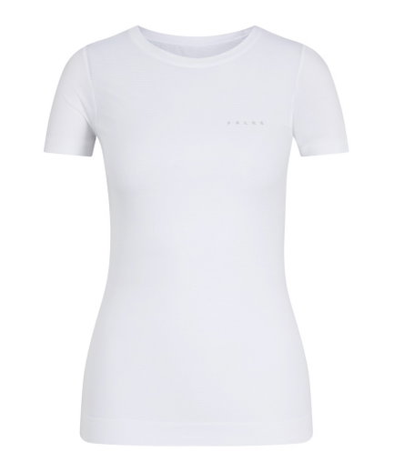 Falke Funktionsunterwäsche Kurzarmshirt Ultralight Cool (Feuchtigkeits- und Temperaturregulierung) weiss Damen