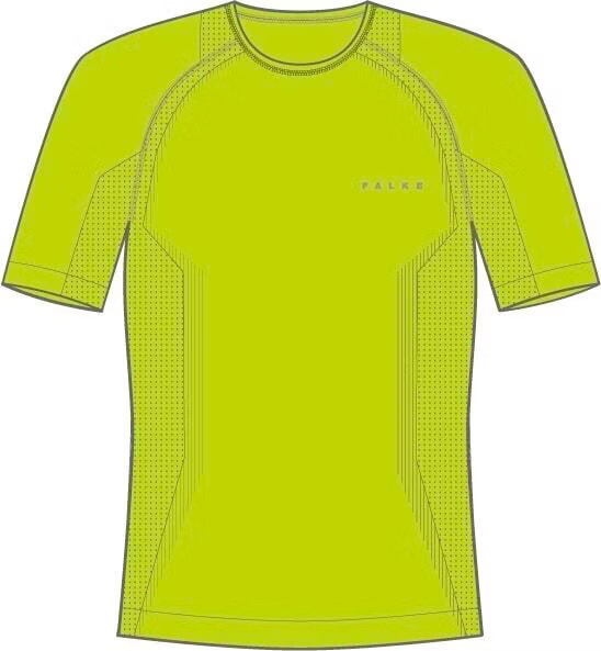 Falke Kurzarmshirt Warm (perfekte Feuchtigkeits- und Temperaturregulierung) Unterwäsche limegrün Herren