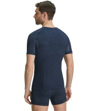 Falke Kurzarmshirt Wool-Tech Light (optimale Passform) Unterwäsche spaceblau Herren