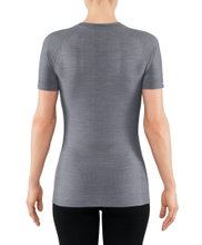 Falke Funktionsunterwäsche Kurzarmshirt Wool Tech Light (feinste Merinowolle) grau Damen
