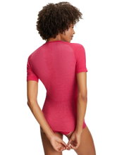 Falke Funktionsunterwäsche Kurzarmshirt Wool Tech Light (feinste Merinowolle) berrypink Damen