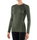 Falke Langarmshirt Wool Tech (Merinowolle) Unterwäsche olivegrün Damen