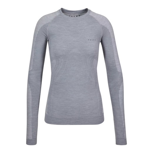 Falke Longsleeve Wool Tech Light (maksymalna swoboda ruchów) 2026 Bielizna szara Damska