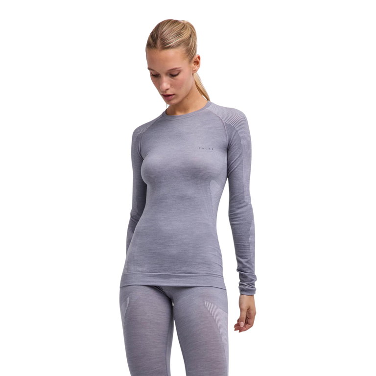 Falke Long Sleeve Shirt Wool Tech Light (maximum freedom of movement) 2026 Underwear grey Ladies