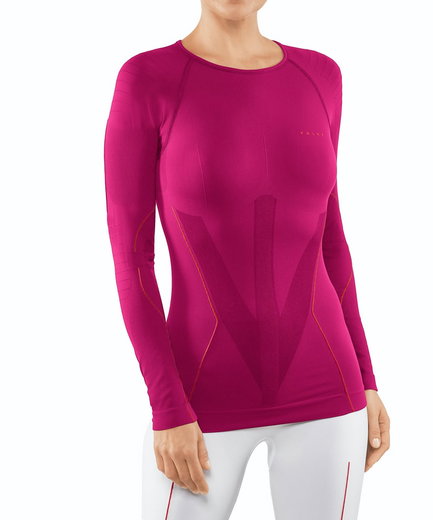 Falke Langarmshirt Warm (perfekte Feuchtigkeits - und Temperaturregulierung) Unterwäsche berrypink Damen