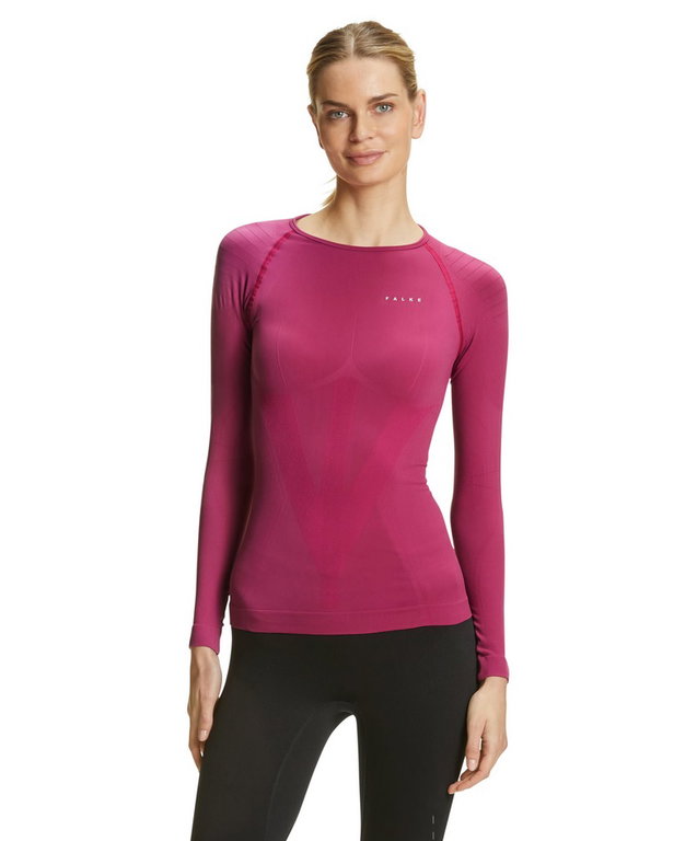 Falke Langarmshirt Warm (perfekte Feuchtigkeits - und Temperaturregulierung) Unterwäsche orchidpink Damen