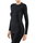 Falke Funktionsunterwäsche Langarmshirt Maximum Warm - schwarz Damen