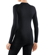 Falke Functional Underwear Long Sleeve Shirt Maximum Warm - Black Women