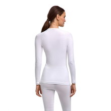 Falke Funktionsunterwäsche Langarmshirt Maximum Warm (Feuchtigkeits- und Temperaturregulierung) weiss Damen