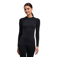 Falke Functional Underwear Long Sleeve Shirt Maximum Warm (Moisture and Temperature Regulation) black Ladies