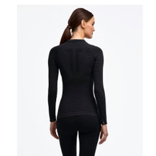 Falke Funktionsunterwäsche Langarmshirt Maximum Warm (Feuchtigkeits- und Temperaturregulierung) schwarz Damen