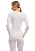 Falke Funktionsunterwäsche Langarmshirt Warm (perfekte Feuchtigkeits-und Temperaturregulierung) weiss Damen