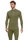 Falke Funktionsunterwäsche Langarmshirt Warm mit kragen (perfekte Feuchtigkeits-und Temperaturregulierung) herbgrün Herren