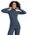Falke Funktionsunterwäsche Langarmshirt Wool-Tech Half-Zip (hervorragendes Feuchtigkeitsmanagement) blau Damen