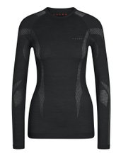 Falke Funktionsunterwäsche Langarmshirt Wool-Tech (hervorragendes Feuchtigkeitsmanagement) schwarz Damen
