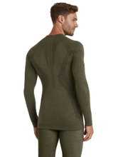Falke Functional Underwear Long Sleeve Shirt Wool-Tech (excellent moisture management) olive green Men