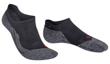 Falke Laufsocke RU3 Comfort Invisible Füßlinge schwarz/grau Herren - 1 Paar