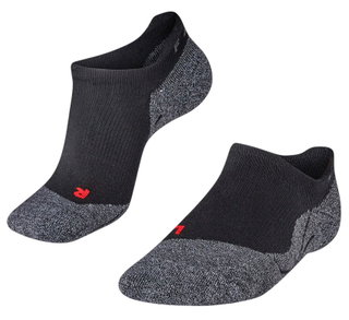 Falke Running Sock RU3 Comfort Invisible Footies black/grey Men's - 1 Pair