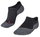 Falke Running Sock RU3 Comfort Invisible Footies black/grey Men's - 1 Pair