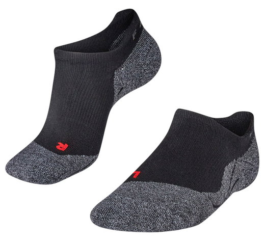 Falke Laufsocke RU3 Comfort Invisible Füßlinge schwarz/grau Herren - 1 Paar